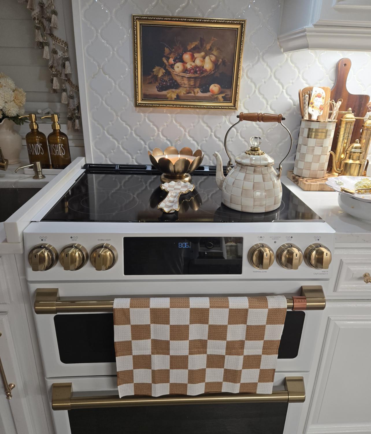 The Café range in her kitchen