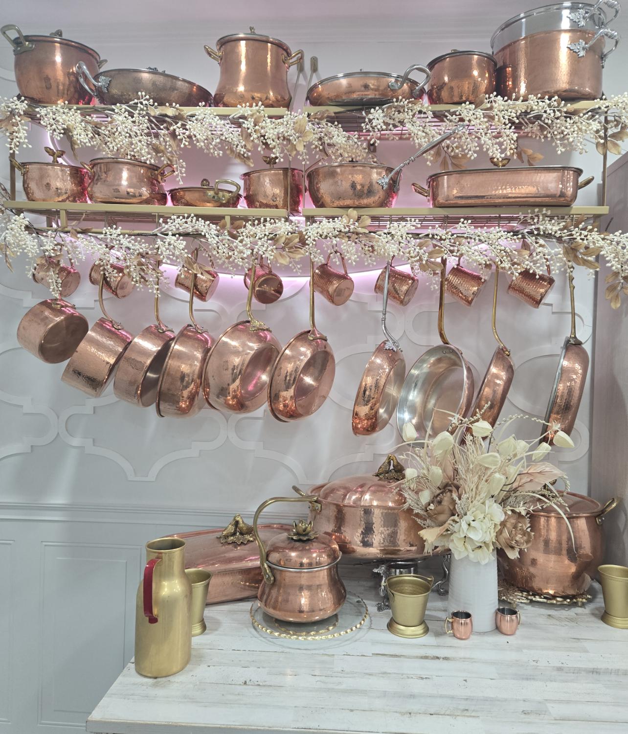The Ruffoni copper wall